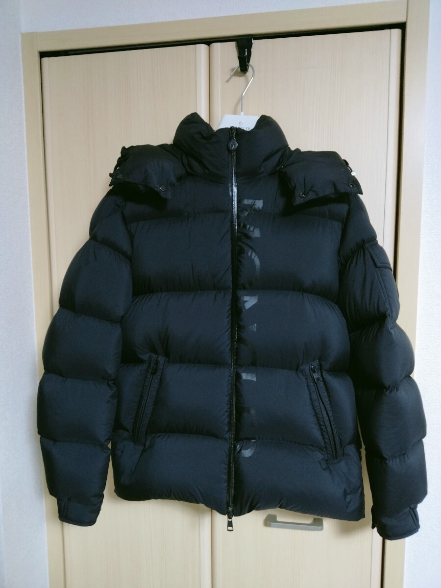 美品 MONCLER モンクレール マウレスmauresブラック サイズ１