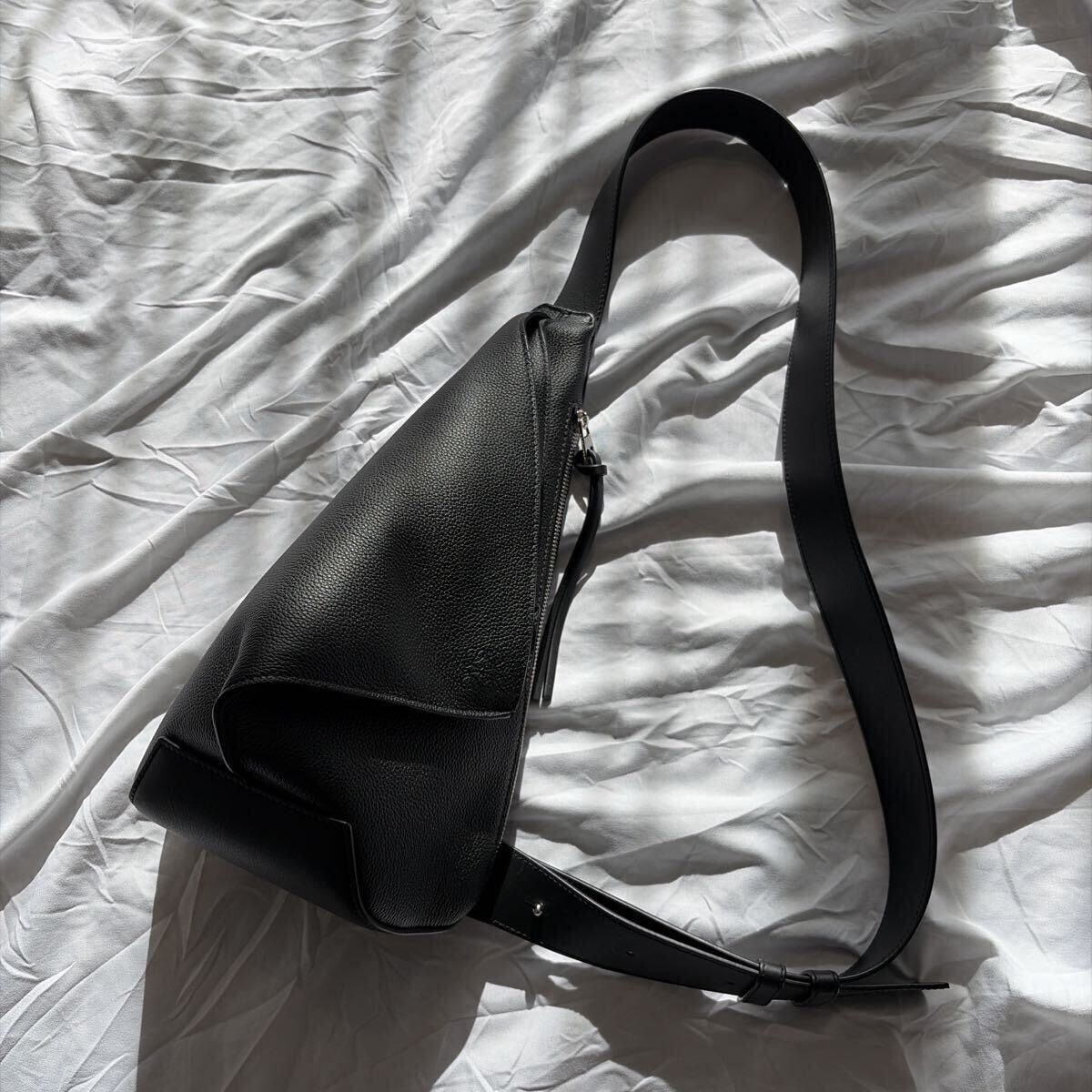 ロエベ LOEWE バルーンバッグ ミディアム 巾着 2WAY ショルダーバッグ バッグ レザー レディース ブラック系 【中古】 LOEWE（ロエベ） 【LOEWE】ロエベ バルーン ミディアム ショルダー