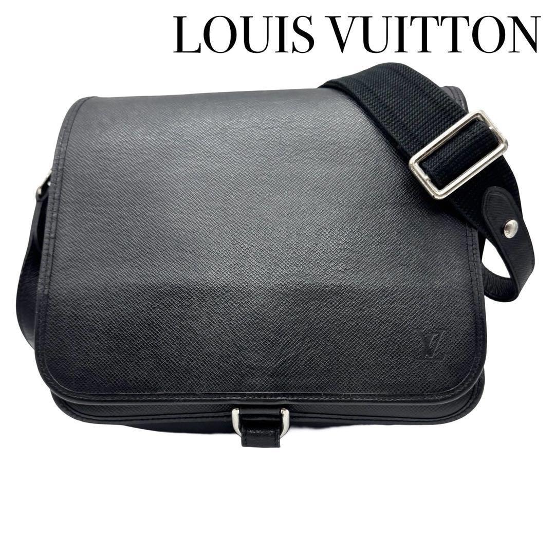 美品✨ルイヴィトン タイガ アンドレイ ショルダーバッグ M32482 アンドレイ ルイヴィトン バッグ メンズ タイガ M32482