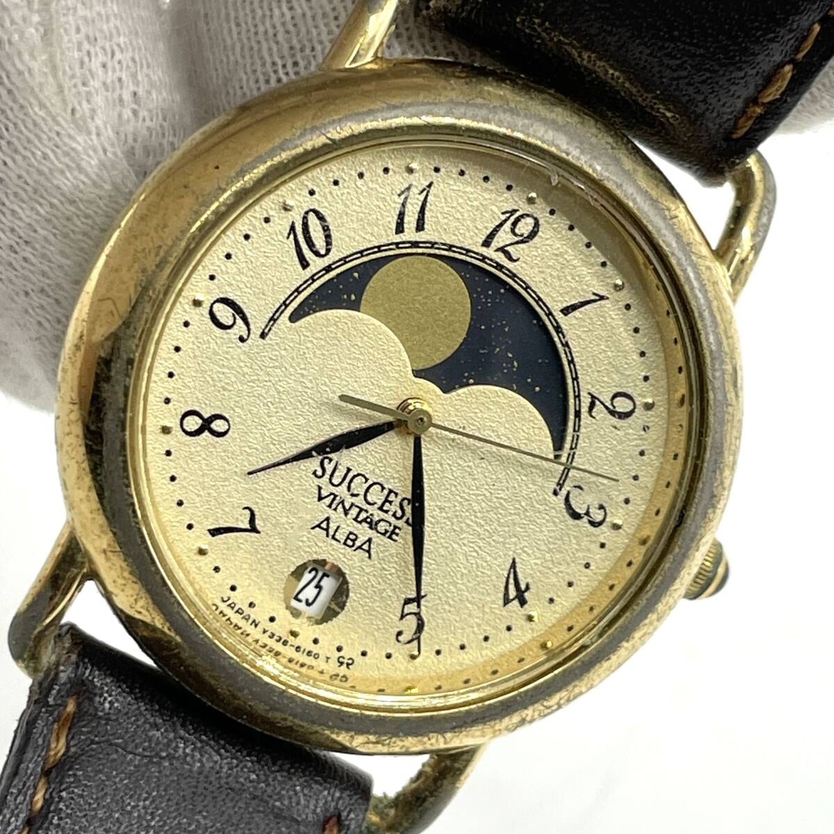 D (傷や汚れあり)】【動作未確認】SEIKO セイコー ALBA SUCCESS