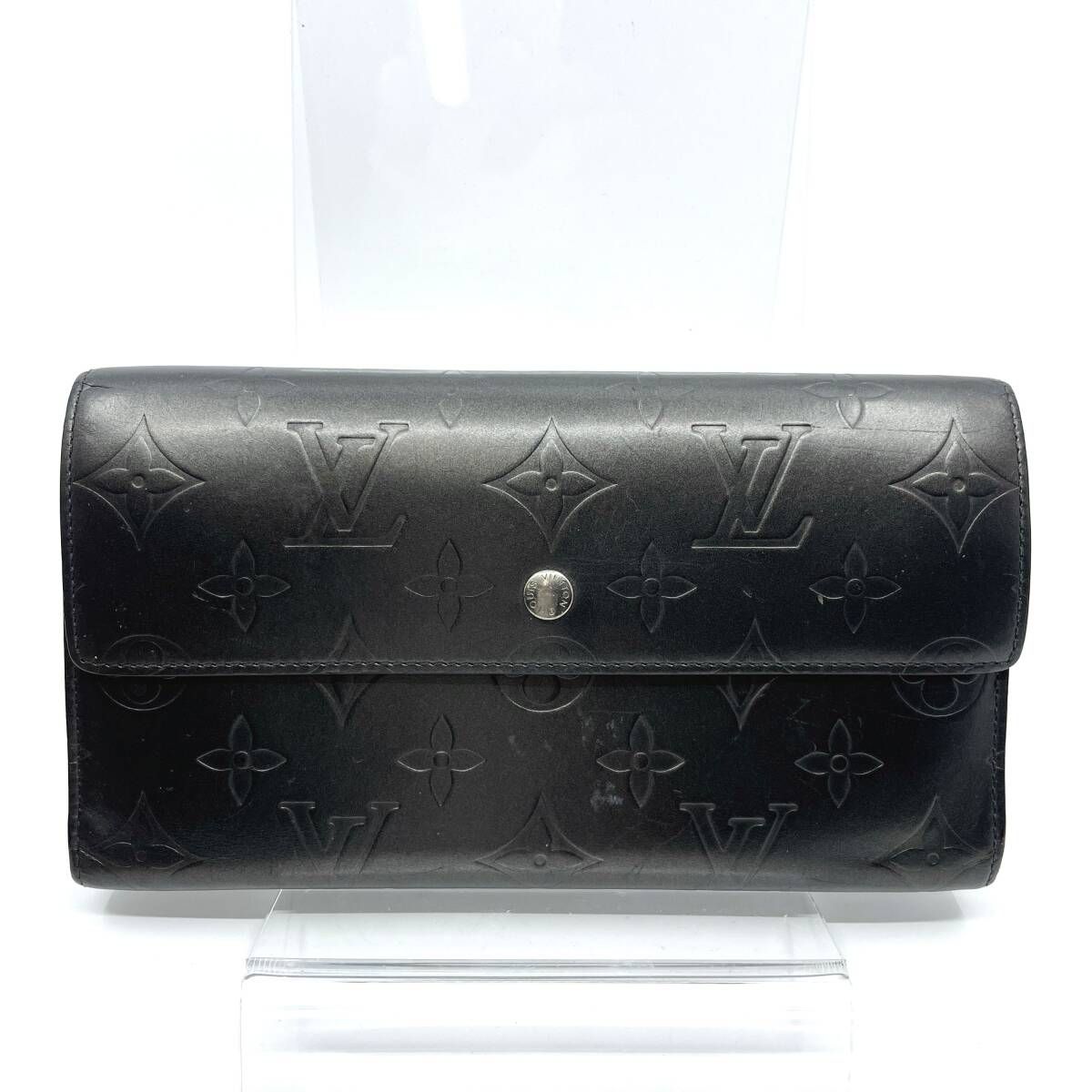 真贋済✨ ルイヴィトン モノグラムマット ポルトトレゾールインターナショナル LOUIS VUITTON ルイ・ヴィトン ポルトトレゾール