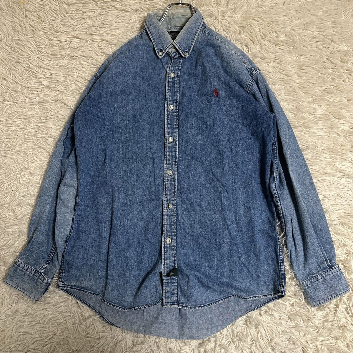 【PORO RALPHLAUREN】 ポロカントリー デニムシャツ BD ラルフ