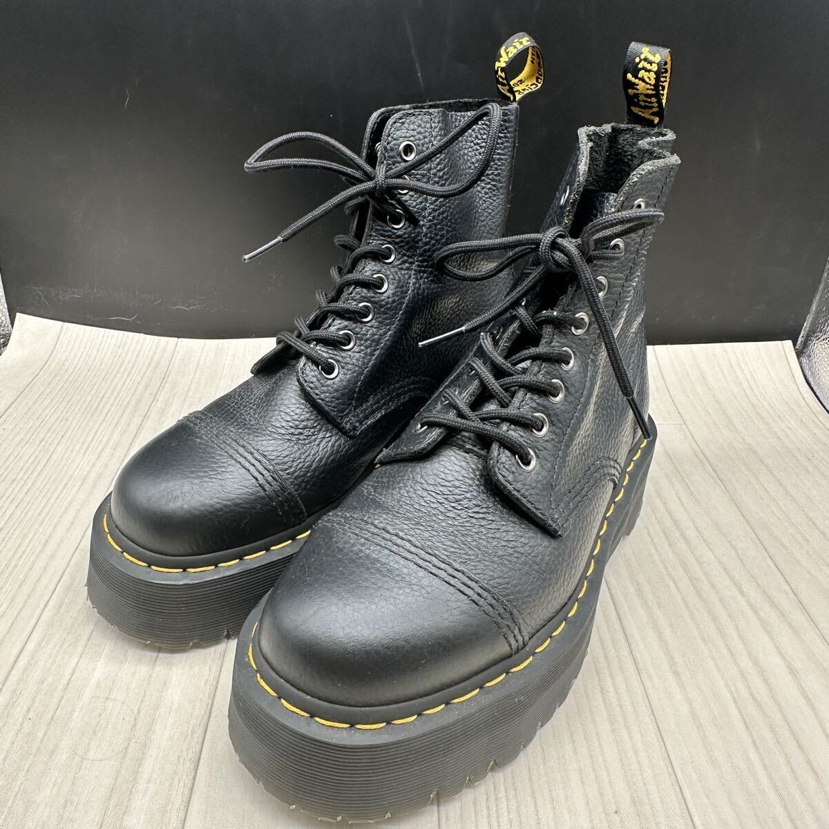 【美品】ドクターマーチン　　　SINCLAIR ダブルソー ジャングルブーツ 黒