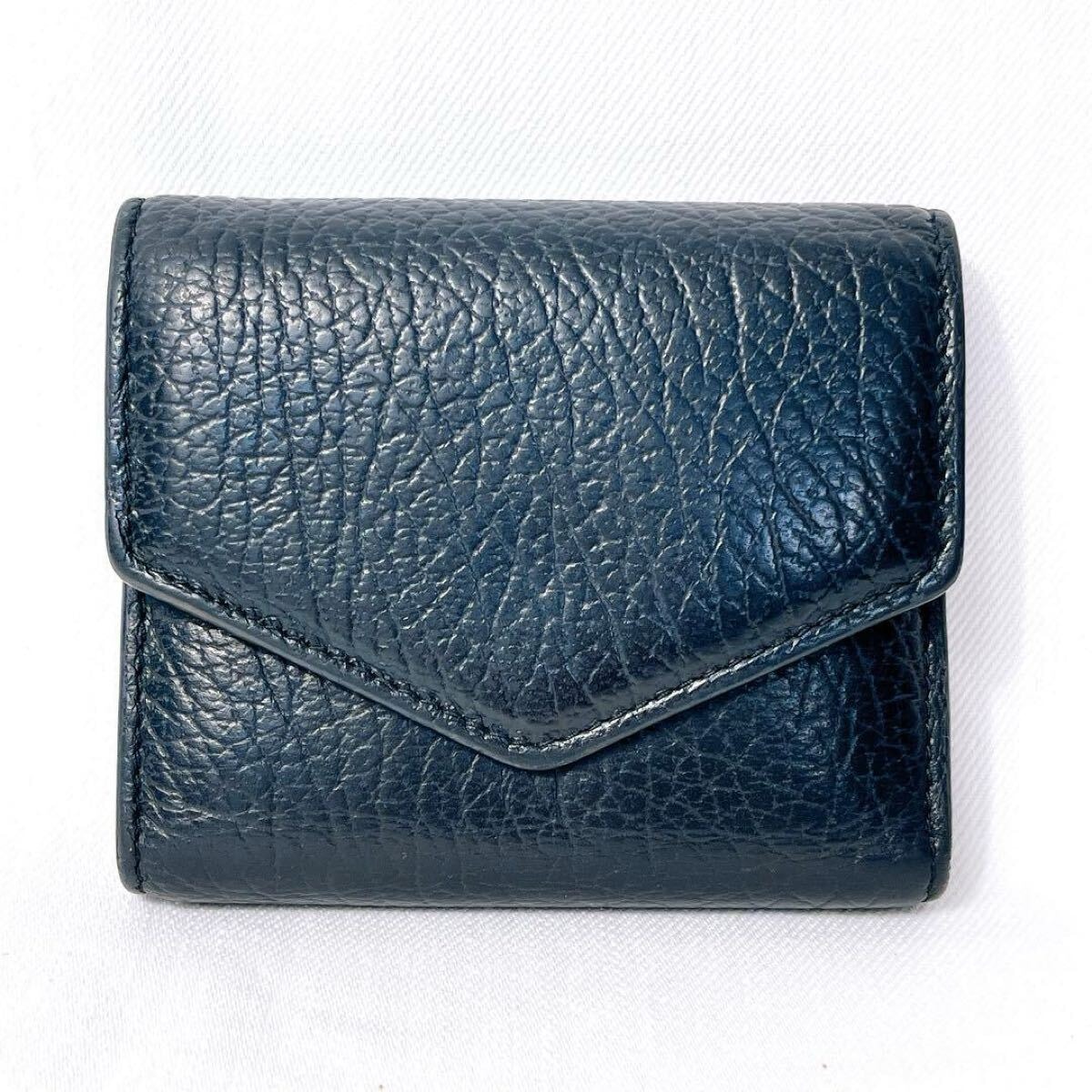 Maison Margiela メゾンマルジェラ ３つ折り財布 4ステッチ 黒 ブラック