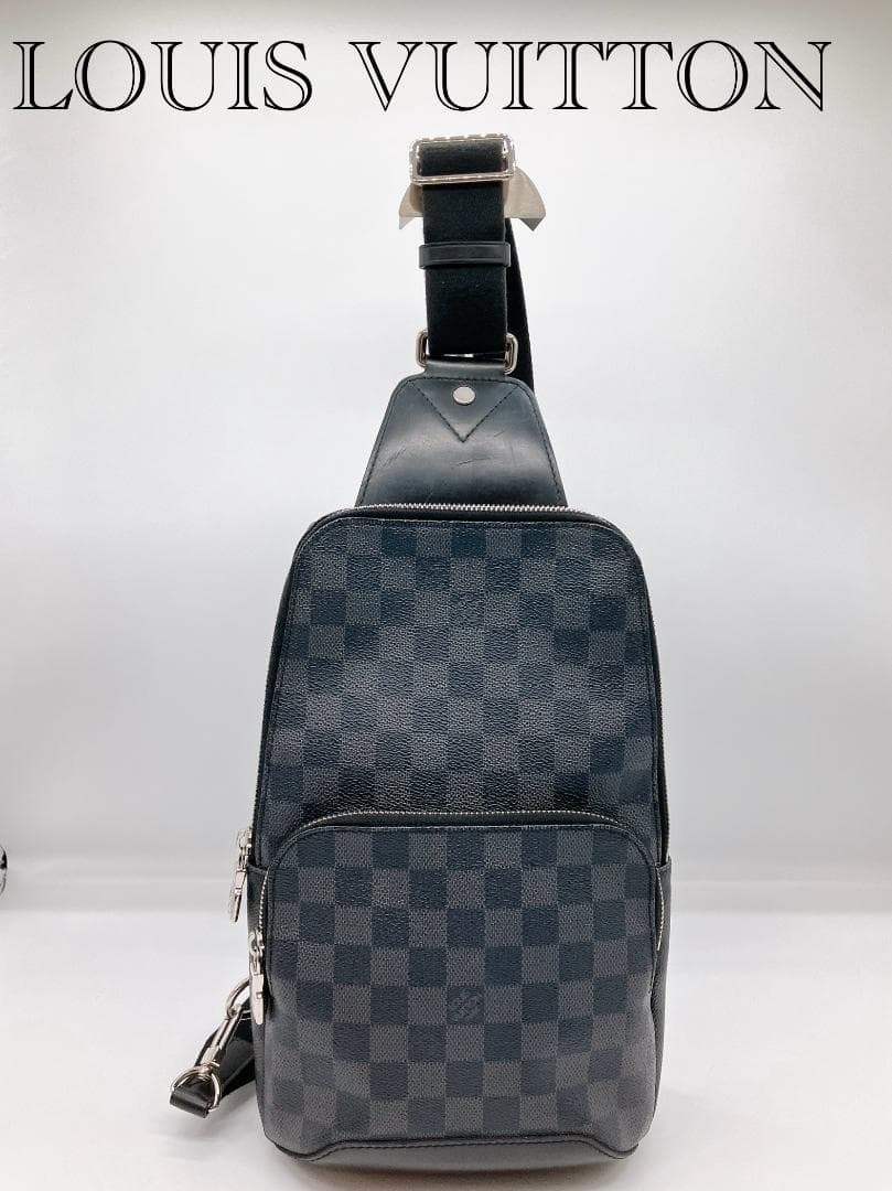 ルイヴィトン アヴェニュースリング ショルダーバッグ ダミエグラフィット
