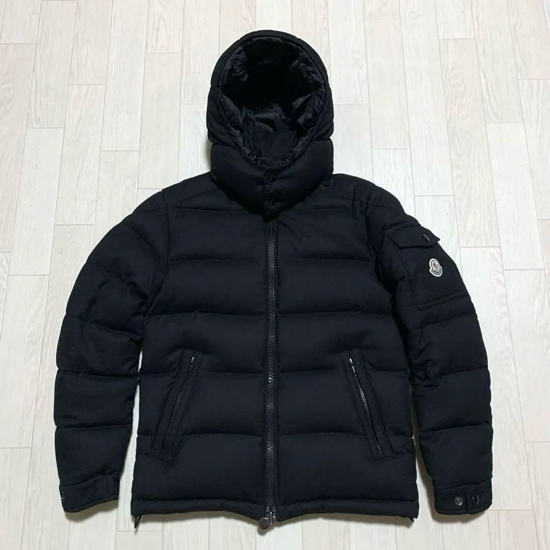モンクレールモンジュネーブル　ブラック　サイズ0 国内正規品　4D97