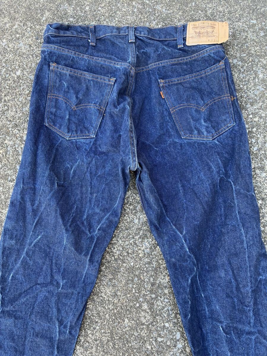やや傷や汚れあり】Levi's 505 USA製 W38 L30 オリジナルレングス