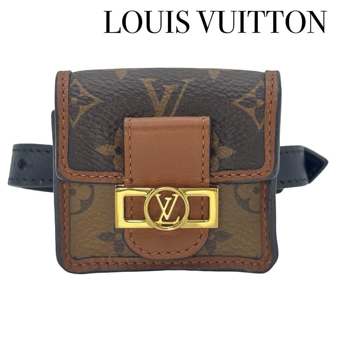 LOUIS VUITTON ルイヴィトン モノグラム ブラスレ パーティー ドーフィーヌ M6786A イヤフォンケース イタリア製 小物入れ レディース
