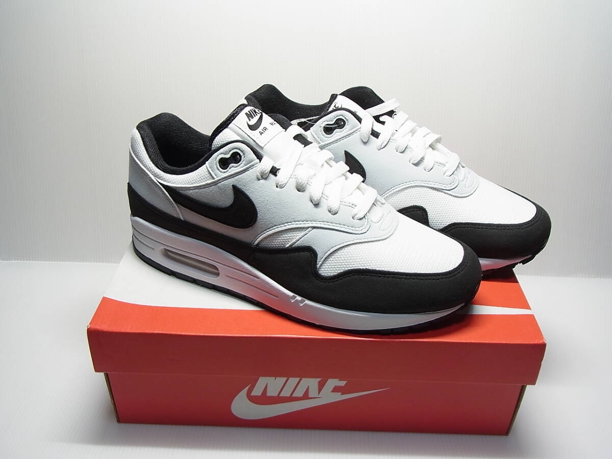 NIKE AIR MAX 1 WHITE/BLACK-PURE PLATINUM　ナイキ エア マックス 1 US11 29cm