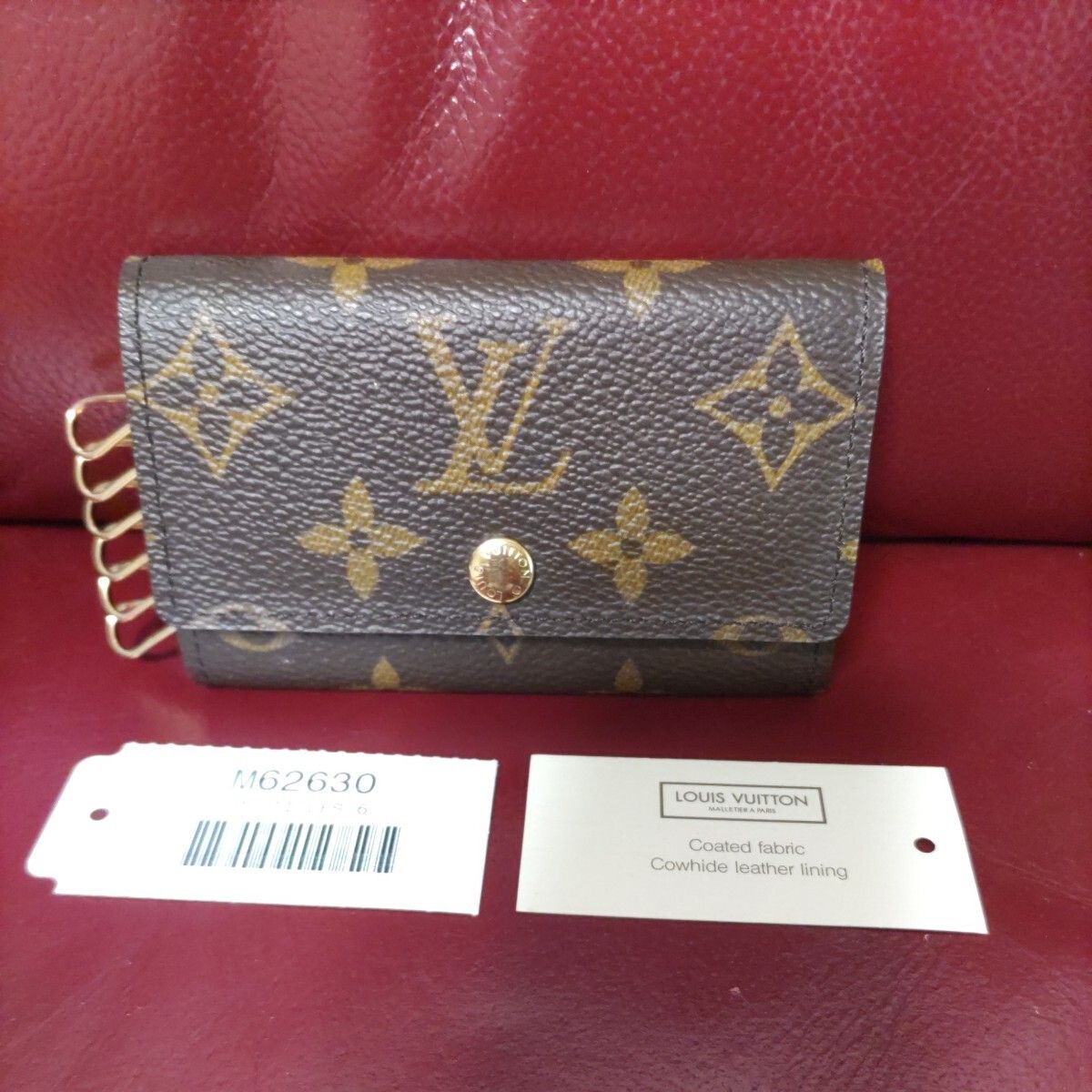 値下げ！LOUIS VUITTON ルイヴィトン キーケース　6連　定価41800円　モノグラム ミュルティクレ　M62630 　新品未使用　正規品