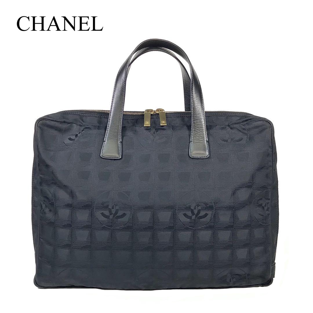 シャネル ニュートラベルライン ビジネスバッグ ブリーフケース ハンドバッグ