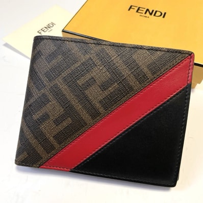 A (未使用に近い)】フェンディ 財布 FENDI 長財布 8M0024 ZUCCA/ズッカ A (未使用に近い)】フェンディ 財布 FENDI 長財布 8M0024 ZUCCA/ズッカ
