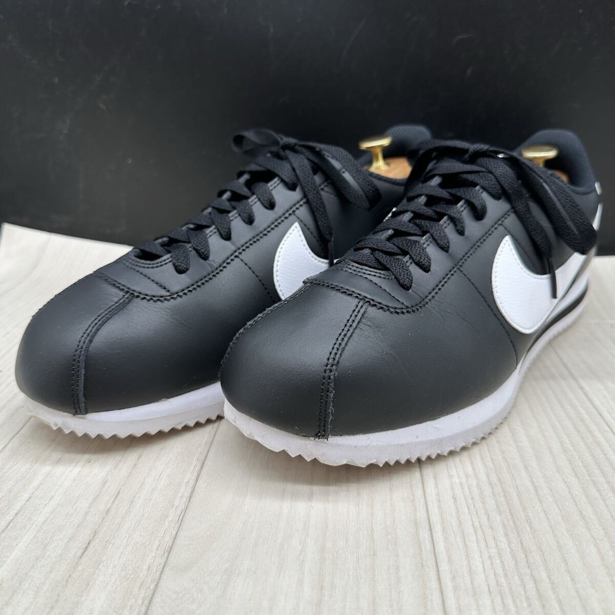 【未使用級】NIKE ナイキ コルテッツ 29 レザー スニーカー ブラック