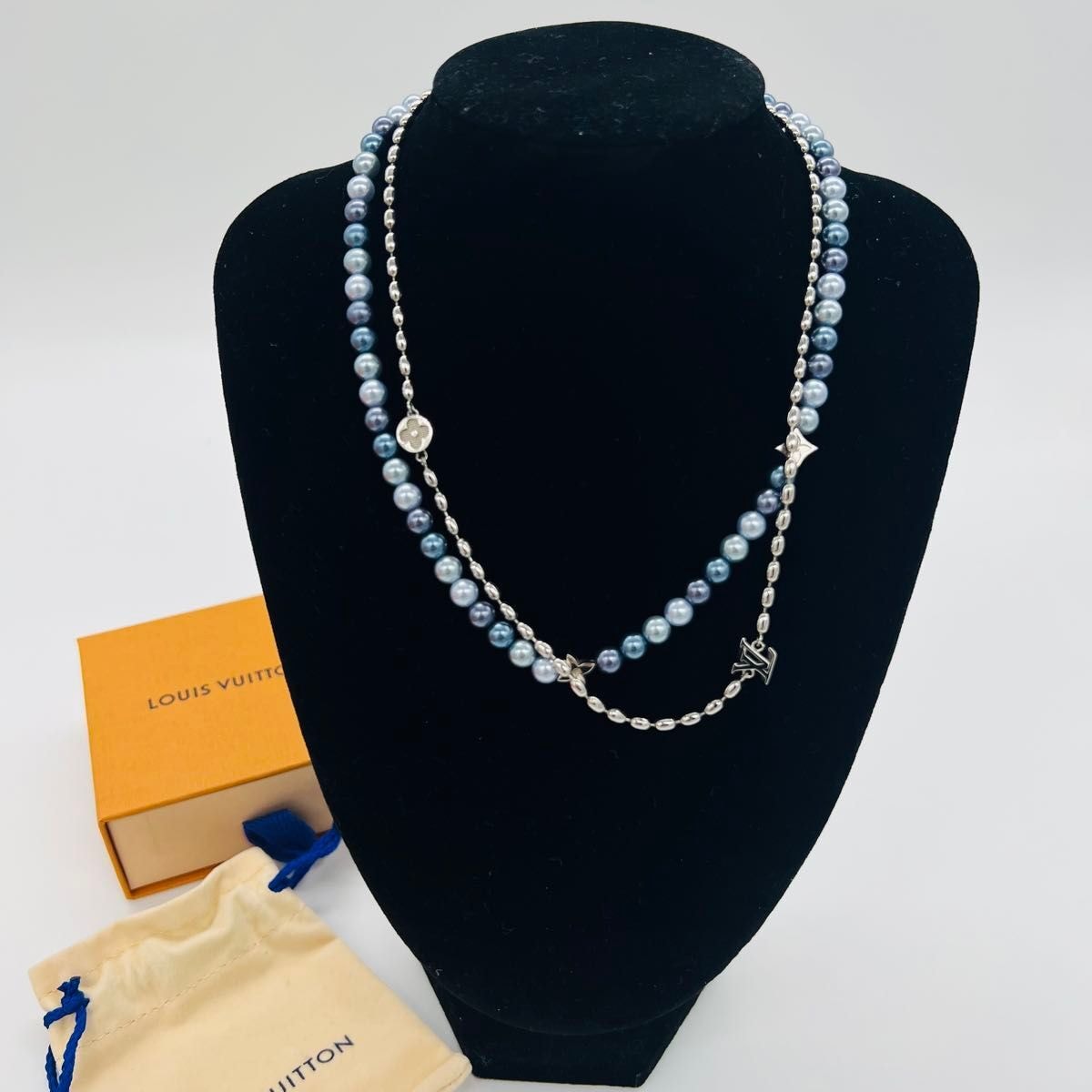 新品・未使用(ワケあり)】ルイヴィトン M02224 LV パール フュージョン