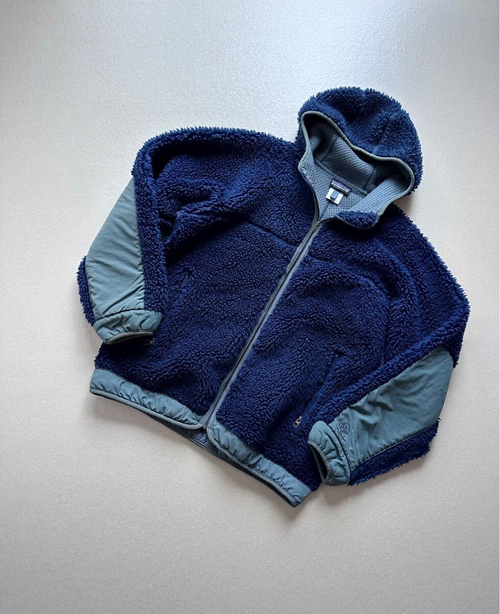 目立った傷や汚れなし】04s USA製 PATAGONIA RHYTHM HOODY PILE JACKET