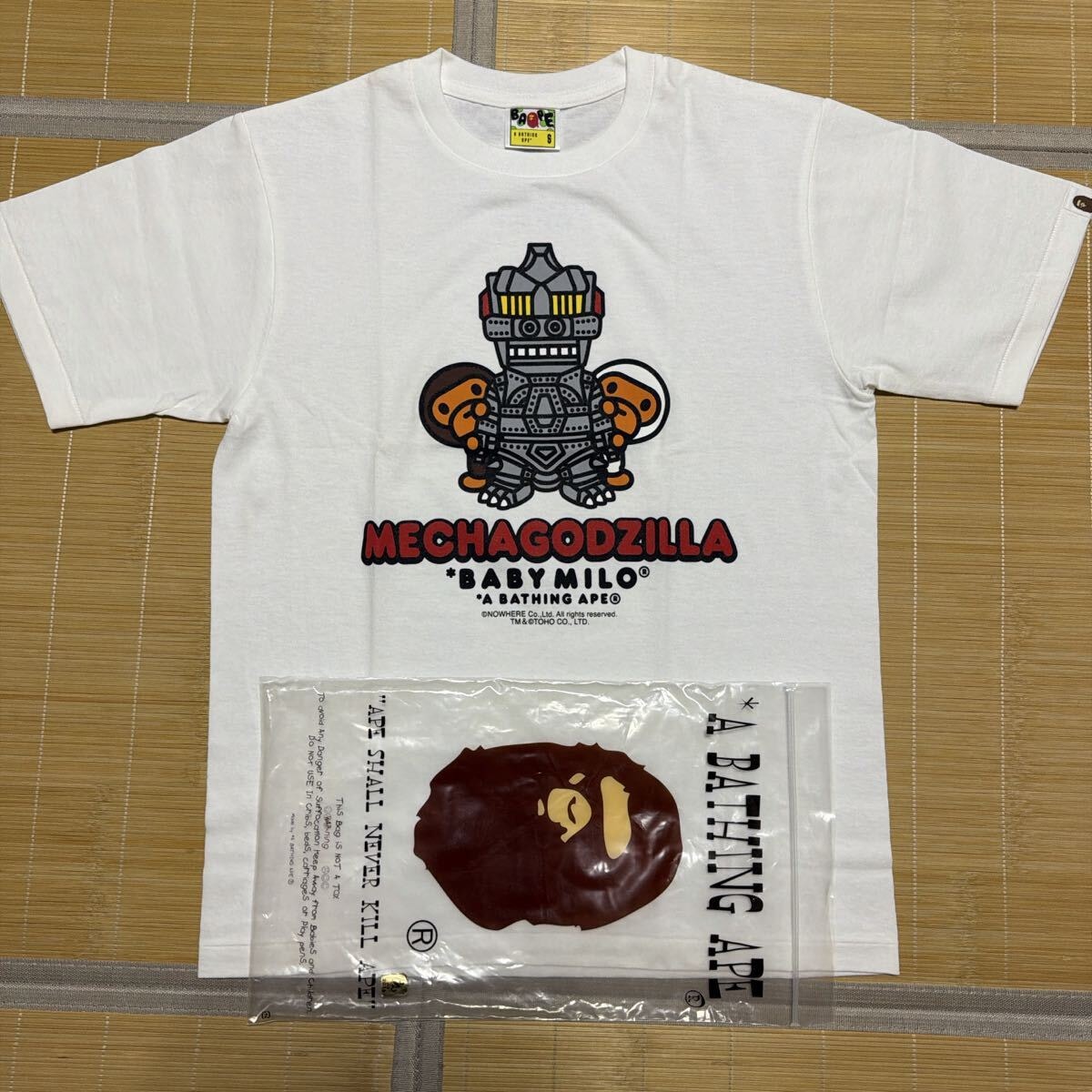 A (未使用に近い)】a bathing ape BAPE 名探偵コナン tシャツ CONAN