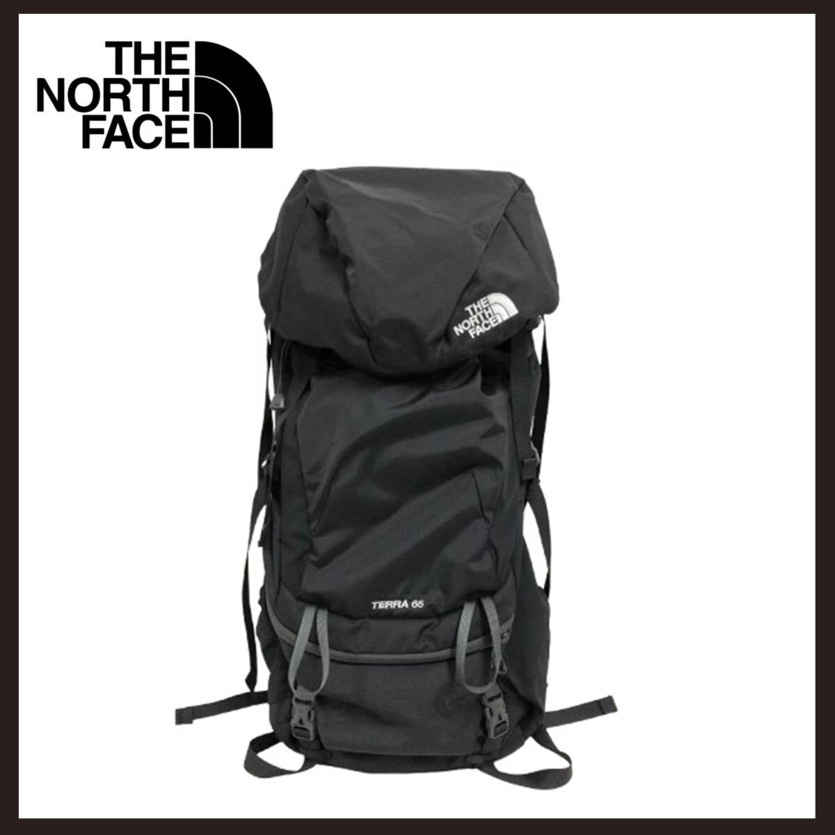 ●○新品未使用　THE NORTH FACE(ザ・ノース・フェイス)　テラ65　バックパック　S/M　62L　ブラック○●