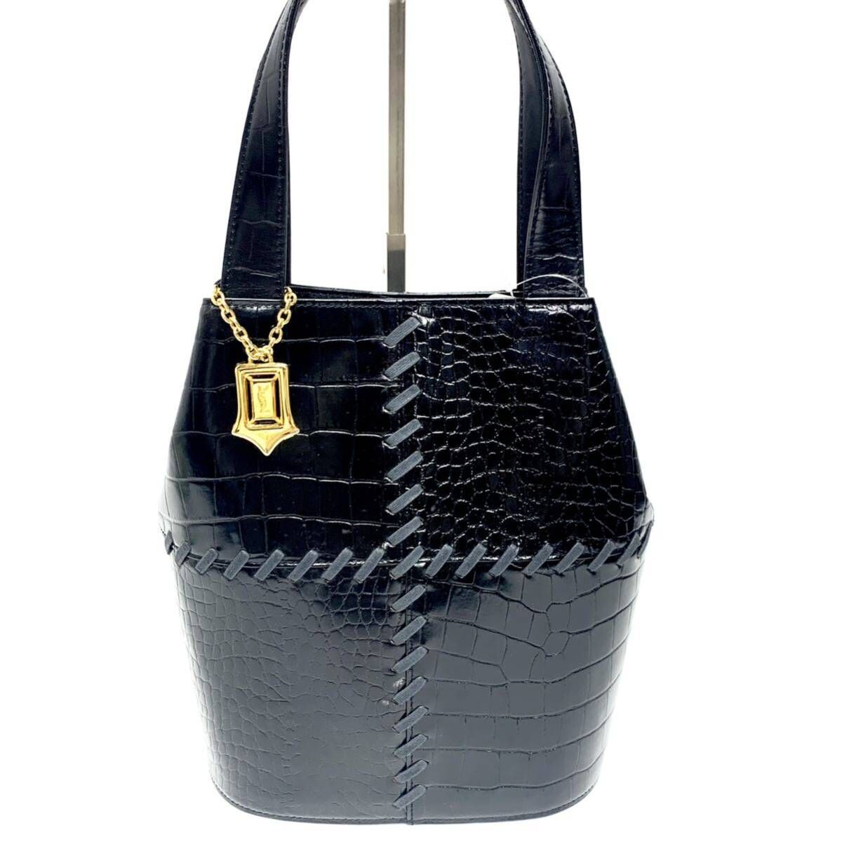 Yves Saint Laurent イヴサンローランスレザーハンドルバッグ