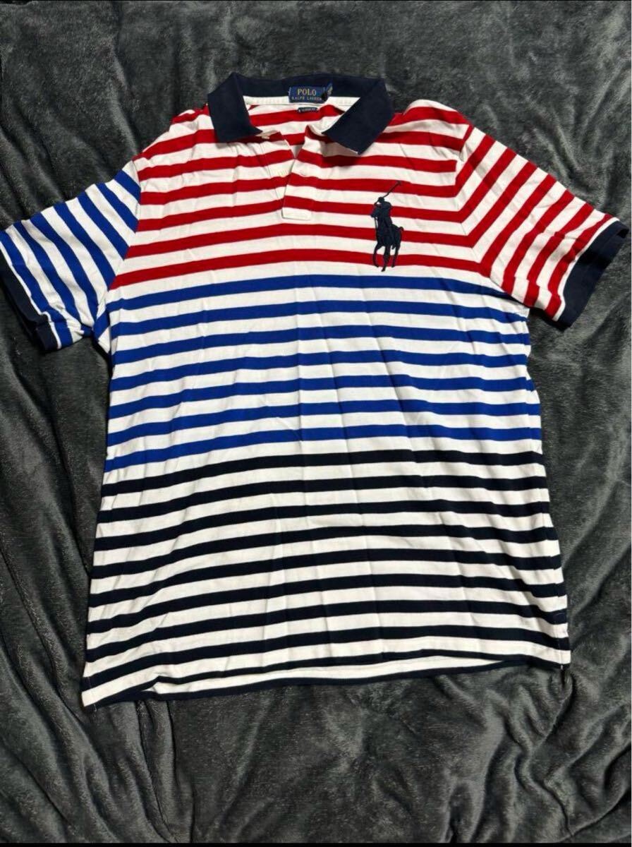 数回着用のみの美品◆ラルフローレン◆ポロシャツ◆POLO RALPH LAUREN◆ＸＬサイズ◆