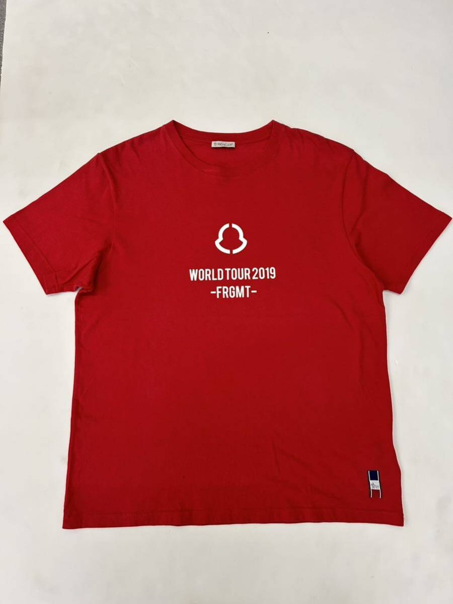 美品 モンクレール フラグメント Tシャツ サイズL