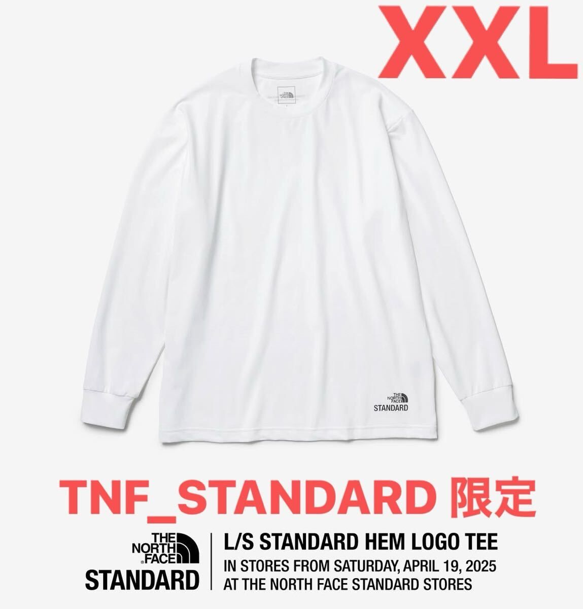 ノースフェイス STANDARD HEM LOGO TEE 新品 ノースフェイス スタンダード限定 Tシャツ スタンダードヘムロゴ