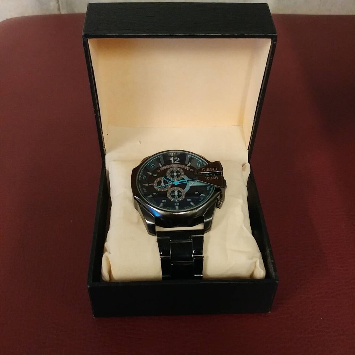DIESEL ディーゼル メンズ 稼働品 DZ-6203 箱