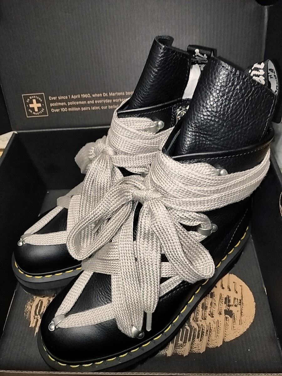 リックオウエンス×ドクターマーチン 1460 QUAD PENT ROブーツ UK7