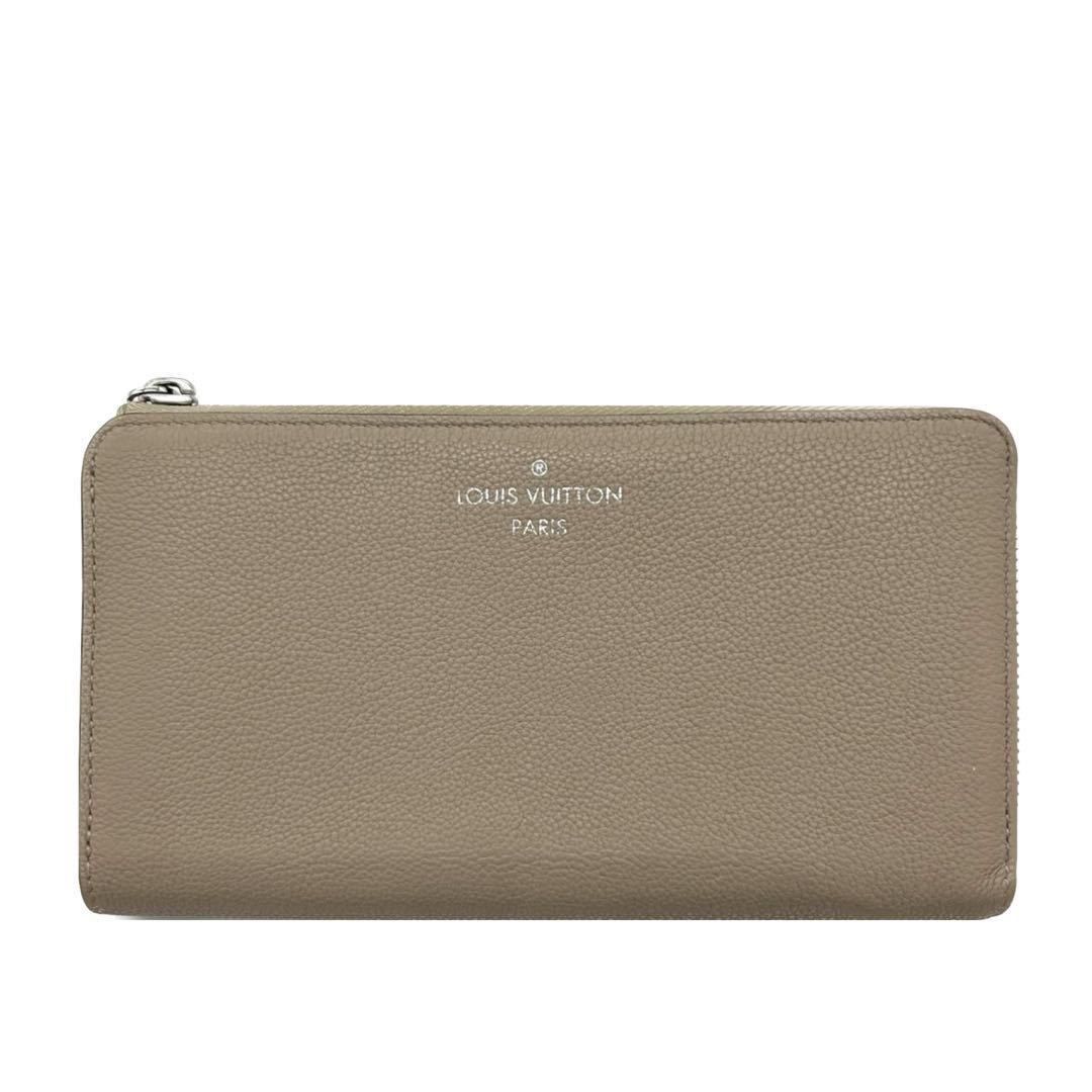 ルイヴィトン LOUISVUITTON ポルトフォイユ コメット ガレ L字ファスナー 長財布 グレージュ 定番 人気 箱付き 袋付き 男女兼用 小銭入れ