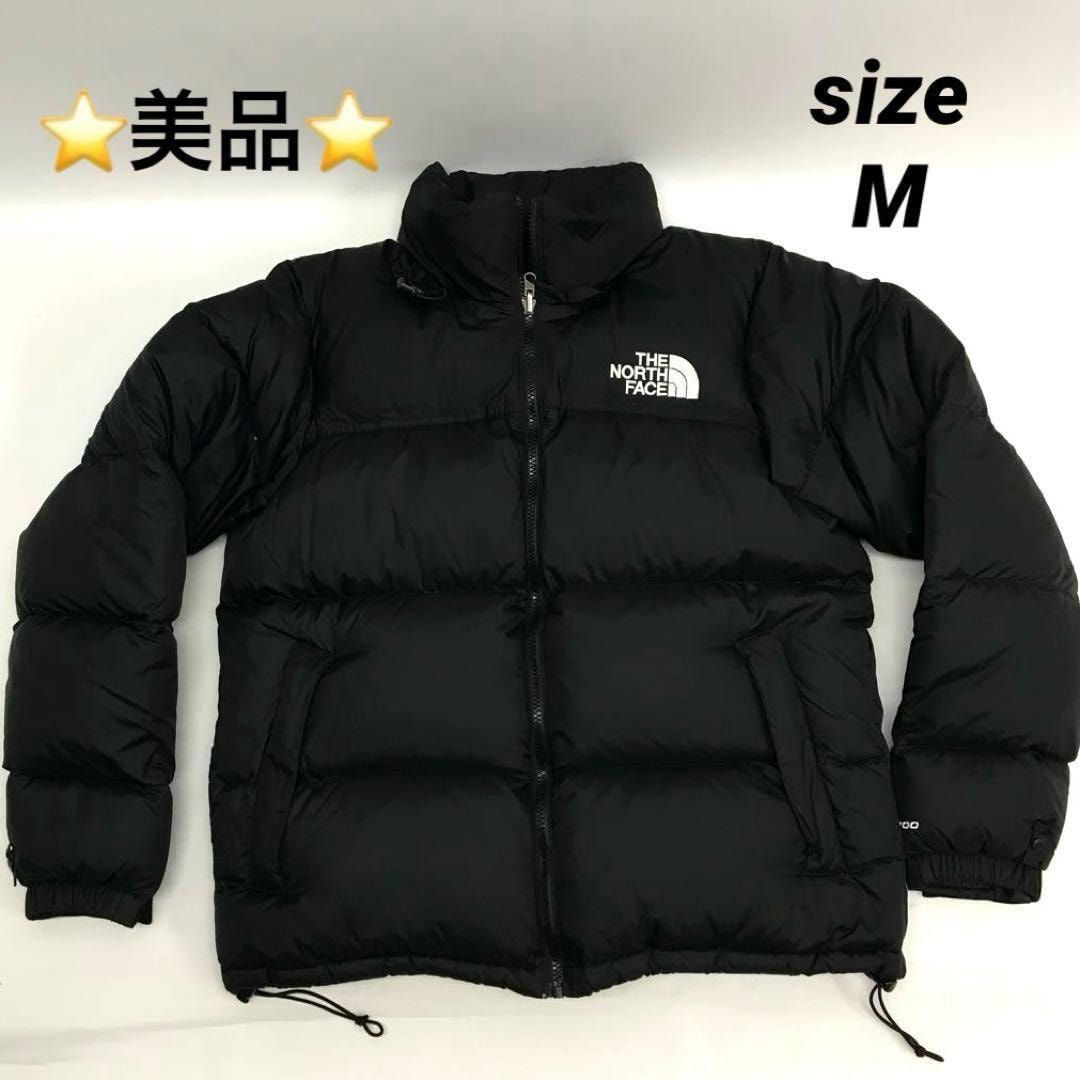 ☆美品☆THE NORTH FACE ダウンジャケット ヌプシ Mサイズ 黒