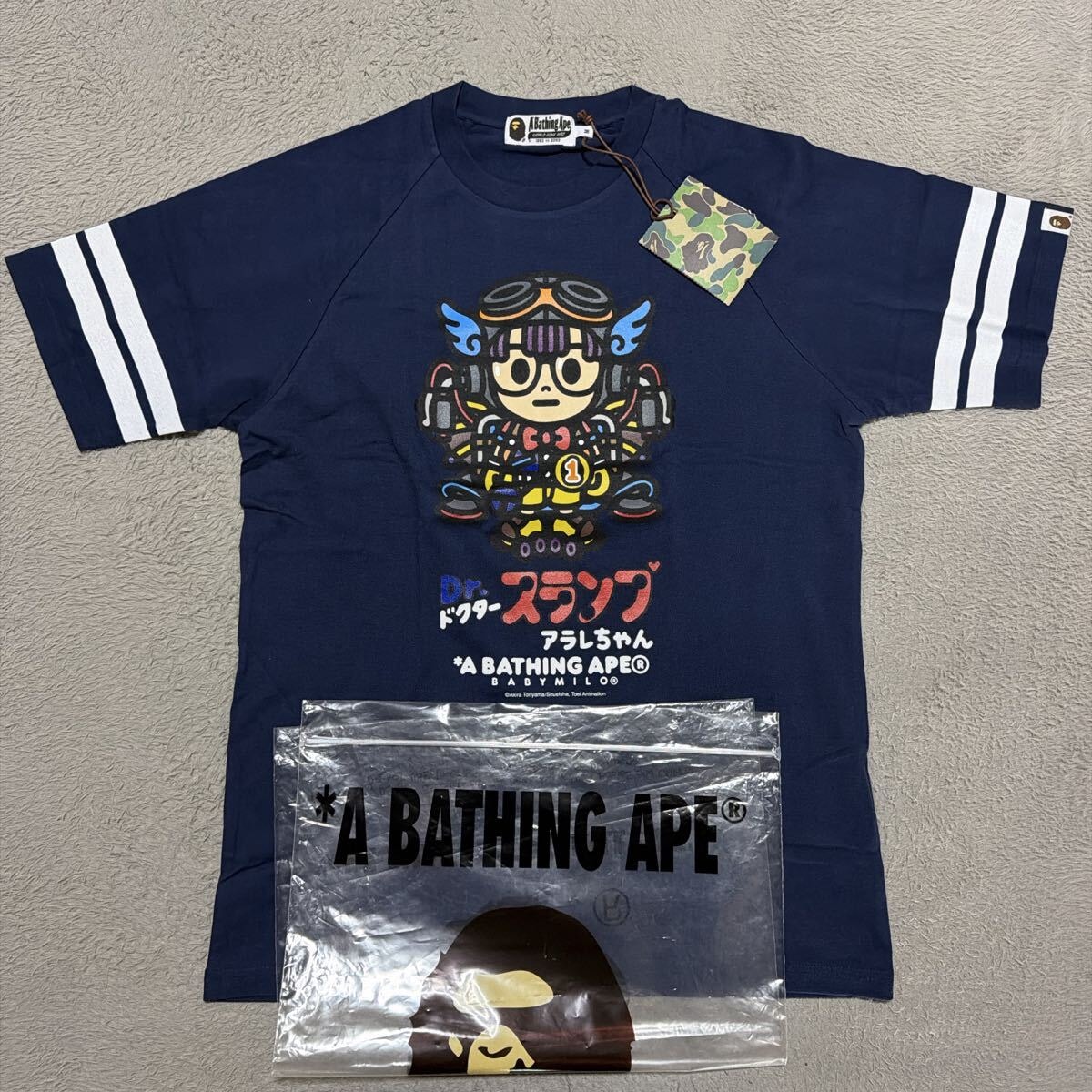 BAPE KIDS A BATHING APE アラレちゃん Tシャツ 90cm BAPE KIDS® JAPAN OFFICIAL | SAKURA BABY MILO® TEE BAPE KIDS®にて