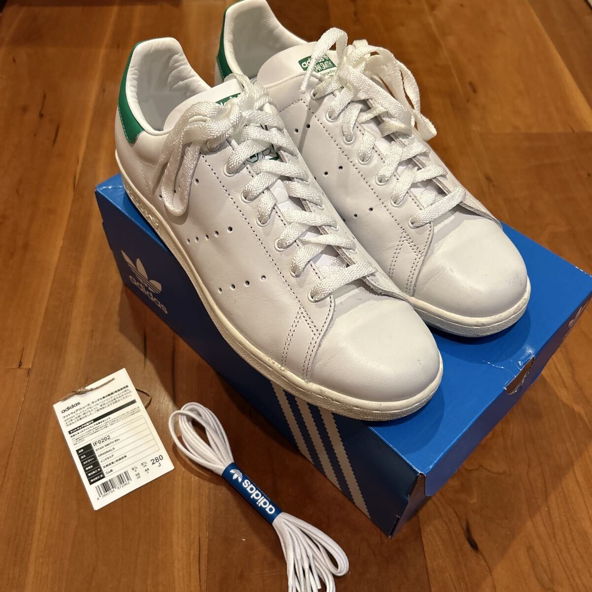 アディダス オリジナルス スタンスミス 80s "フットウェアホワイト/グリーン"