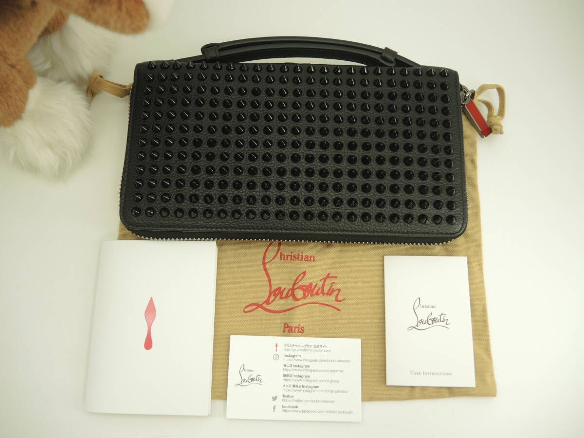 A+ (新品・未使用(ワケあり))】クリスチャンルブタン ロングウォレット
