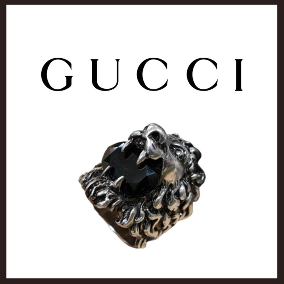 ○★新品 未使用 Gucci グッチ ライオンヘッド 定番シルバーリング グッチ(GUCCI)|ライオンヘッドリング|HARDOFFオフモール（オフモ