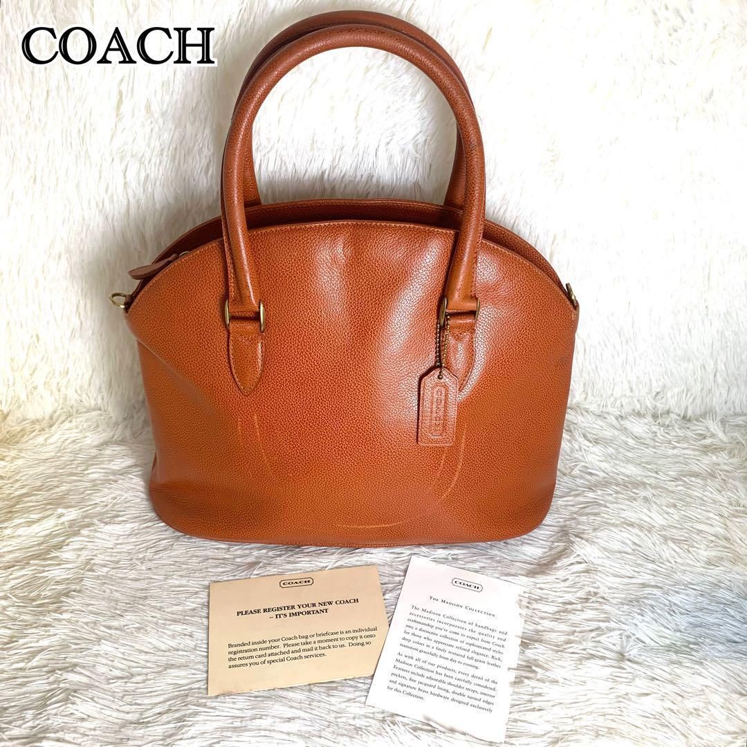 美品　coach コーチ　ブリーカー 大容量　トートバッグ ショルダーバッグ　茶 美品 coach コーチ ブリーカー 大容量 トートバッグ ショルダー
