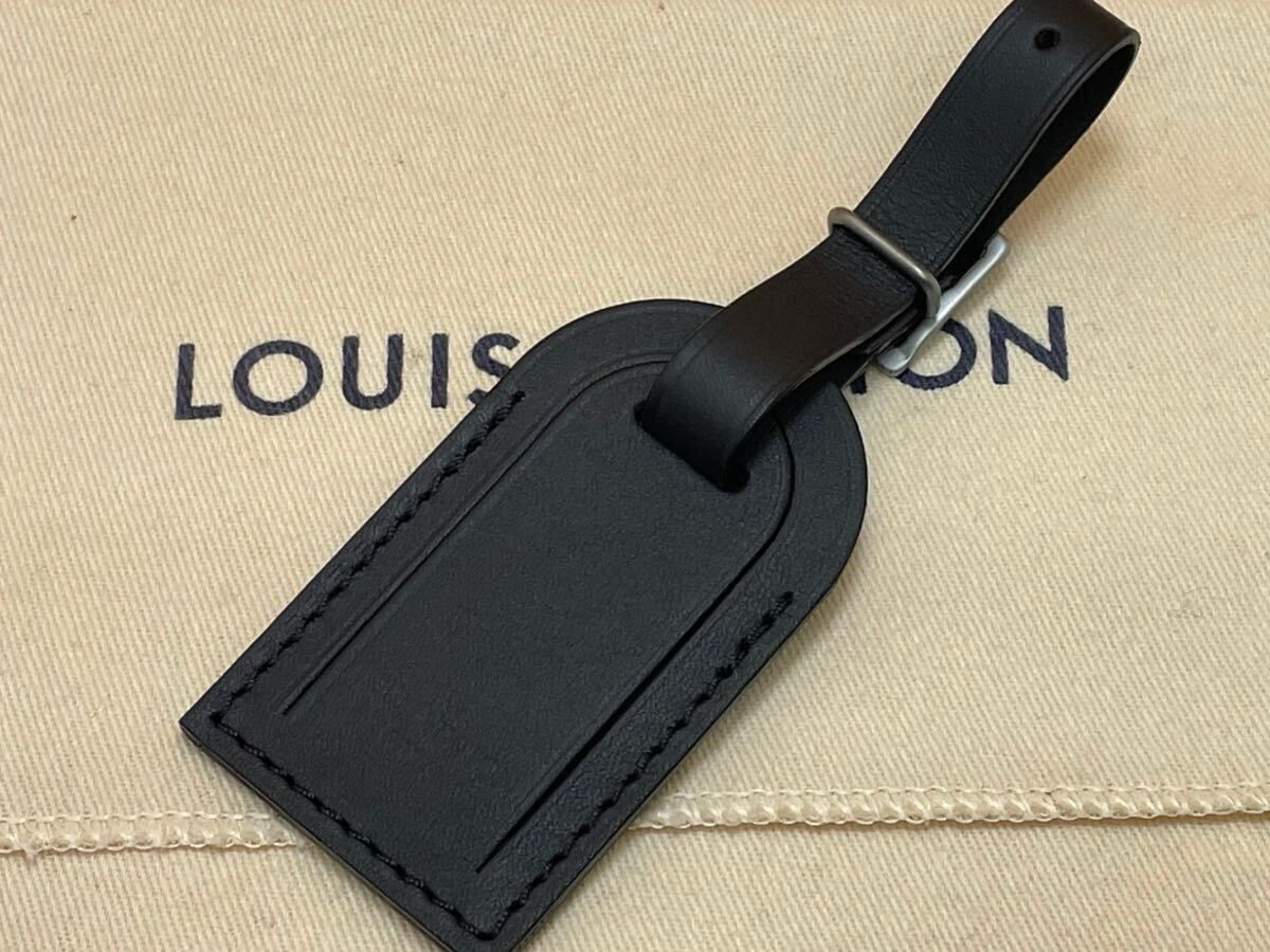 新品未使用◇LOUISVUITTON◇ダミエアンフィニ◇ネームタグ◇マットシルバー金具◇ルイヴィトン◇ブラック◇バッグ◇ビジネスバッグ