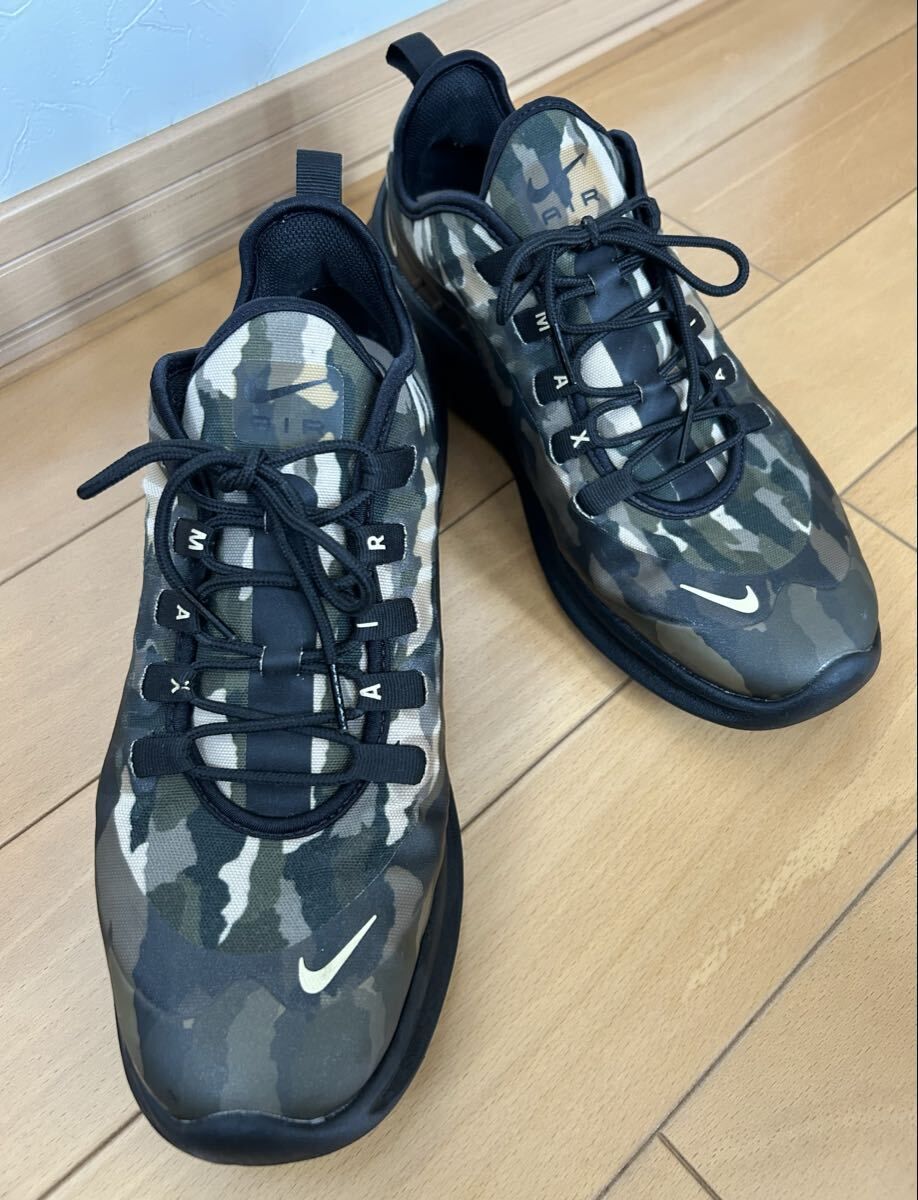 【激レア！】ナイキ NIKE エアマックス アクシスプレミアム カモフラ 迷彩 スニーカー シューズ 28cm