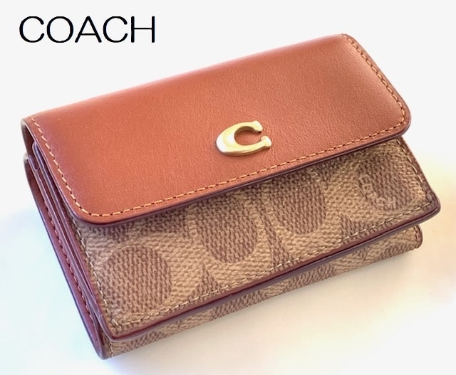 新品・未使用(ワケあり)】特価！ 人気 COACH コーチ シグネチャー 三