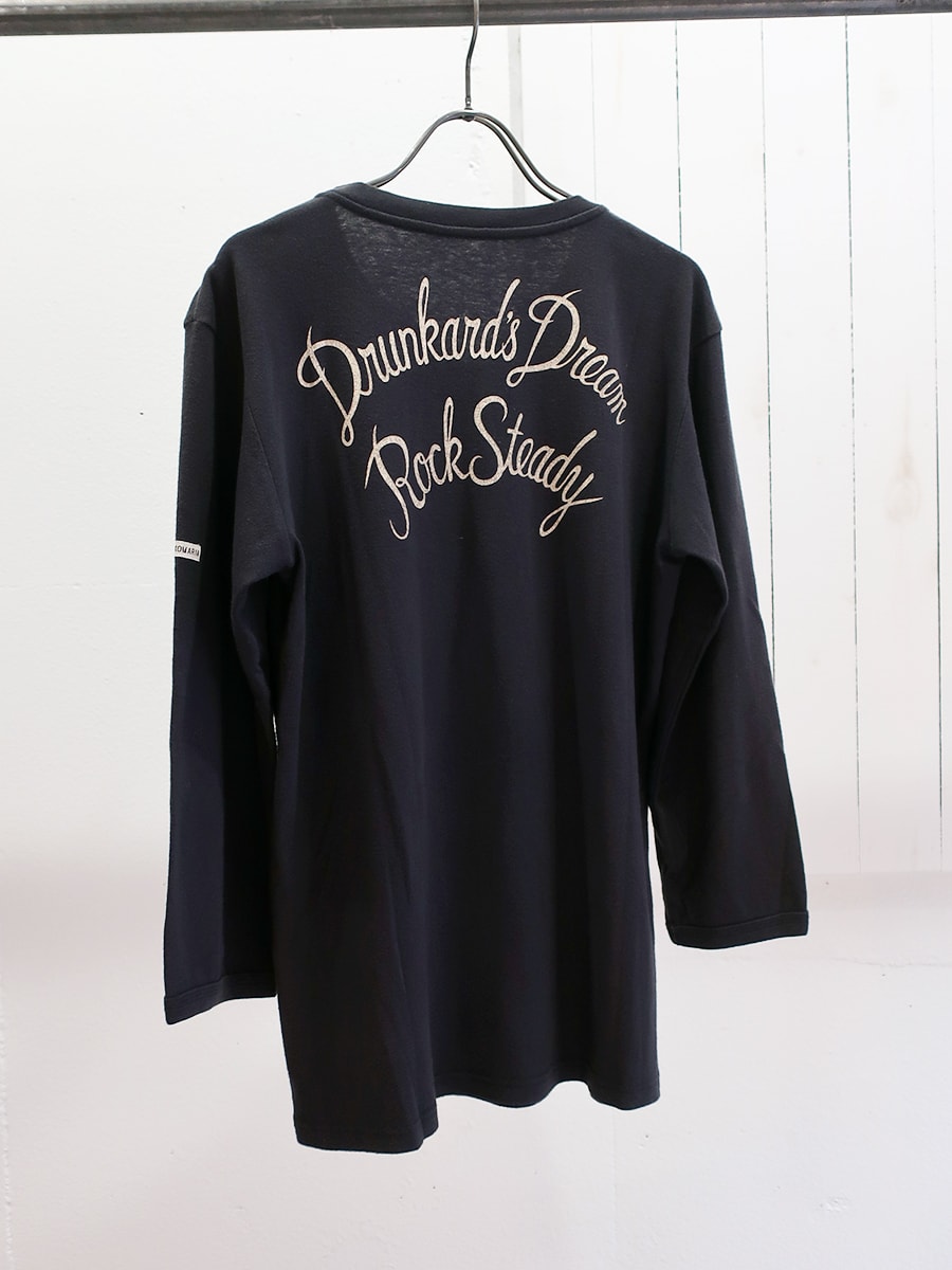 ワコマリア ROCK STEADY ロンT XL ホワイト ジャマイカリーペリー WACKOMARIA《ワコマリア》CREW NECK LONG SLEEVE T-SHIRT(TYPE-3
