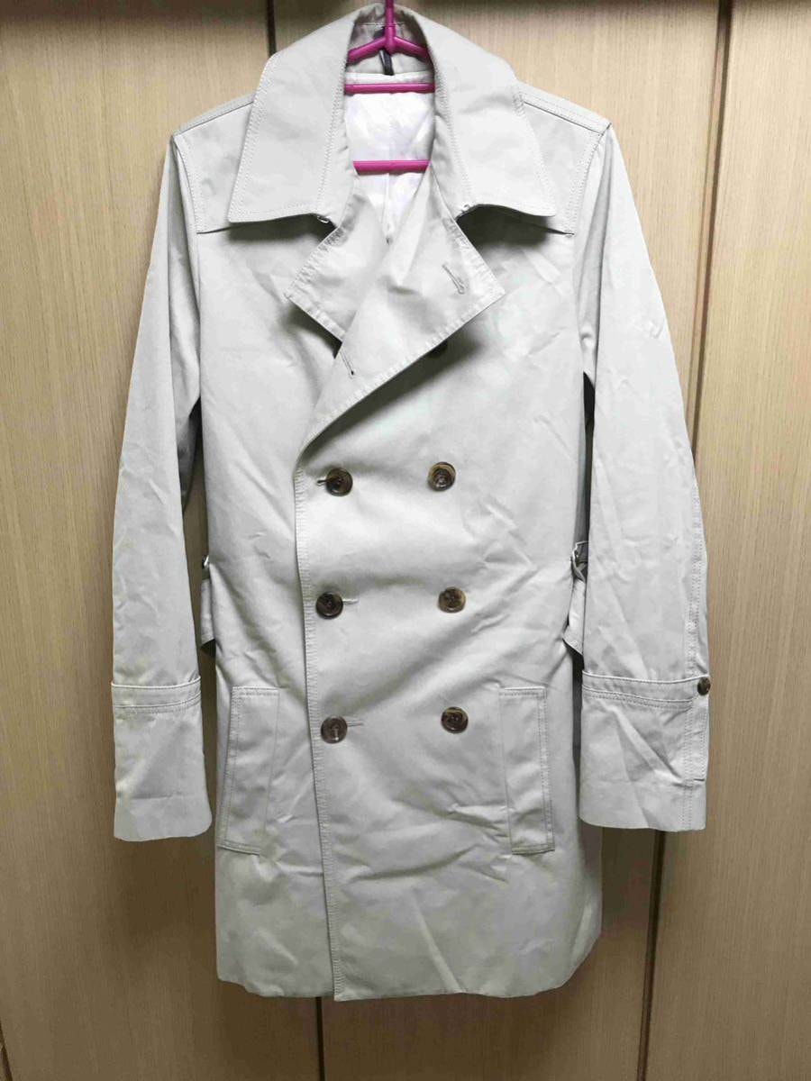 正規 08SS Dior Homme ディオールオム ディオール オム KRIS VAN ASSCHE 期 トレンチコート ベージュ 44 8H3131420829