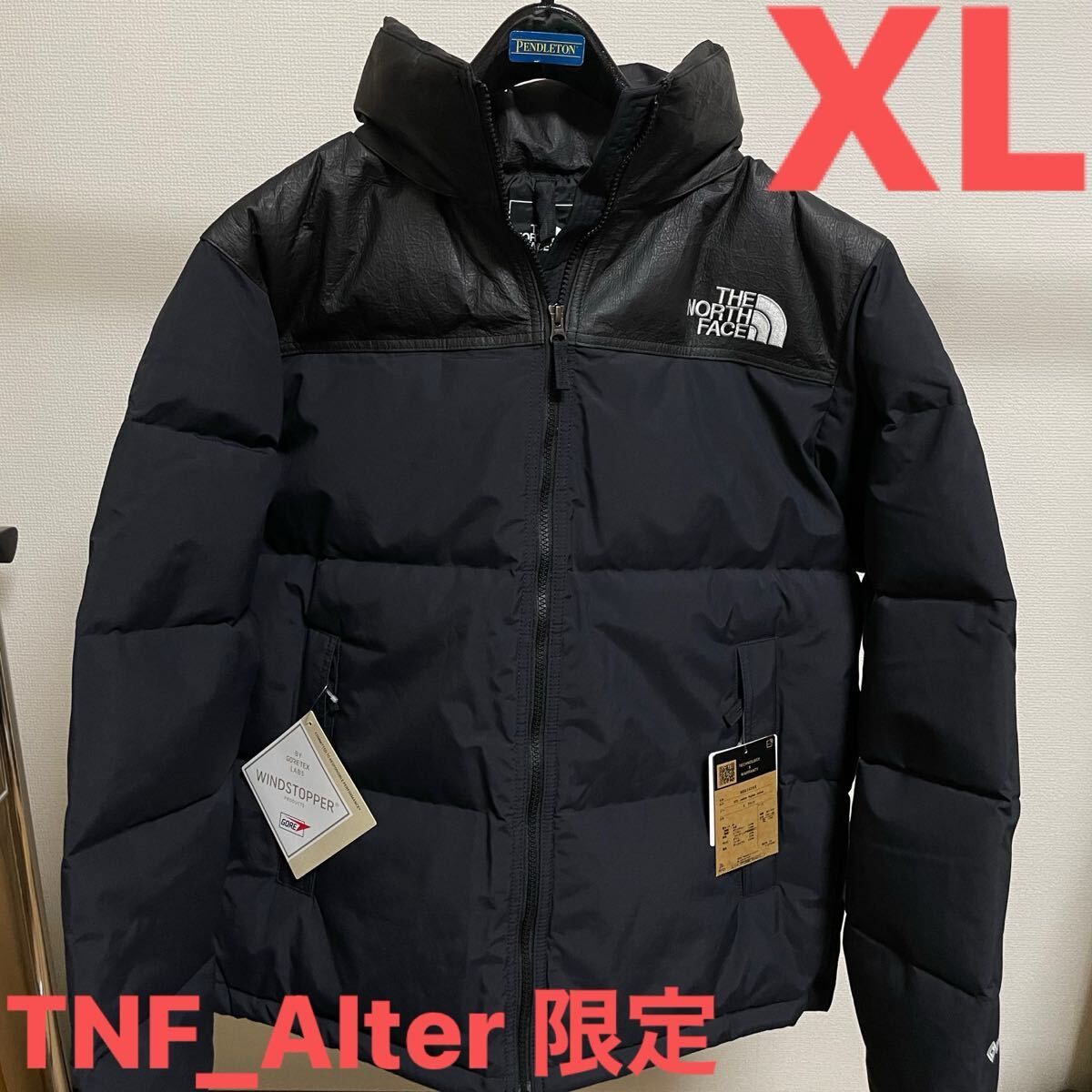 希少◾️THE NORTH FACE ALTER限定GTXレザーヌプシジャケット 新品・未使用(ワケあり)】ノースフェイスオルター限定 GTX
