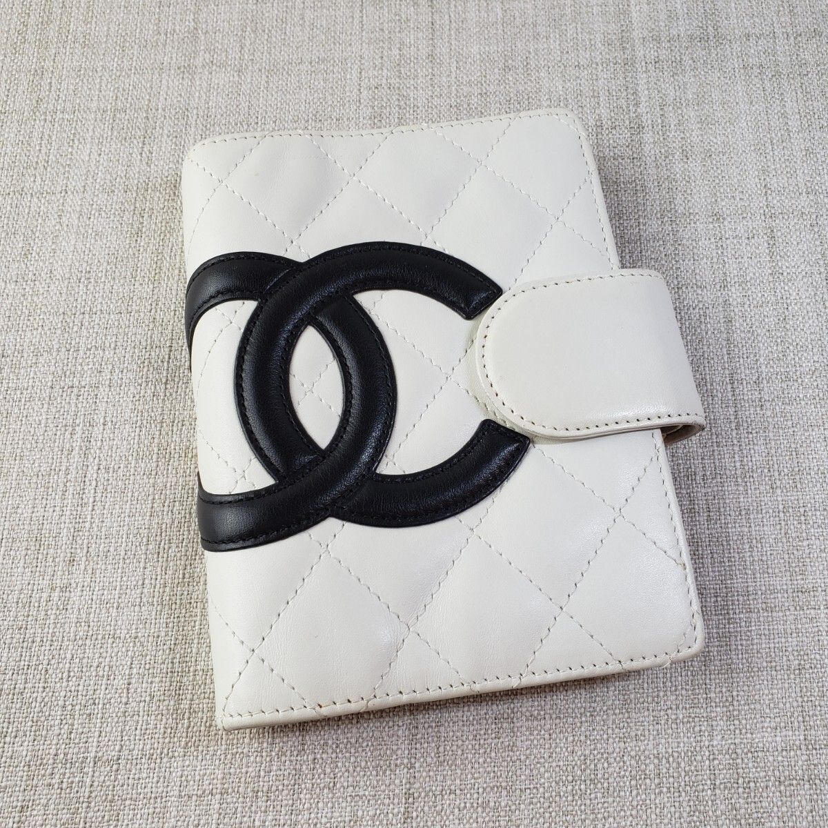 シャネル CHANEL カンボンライン 手帳カバー ココマーク