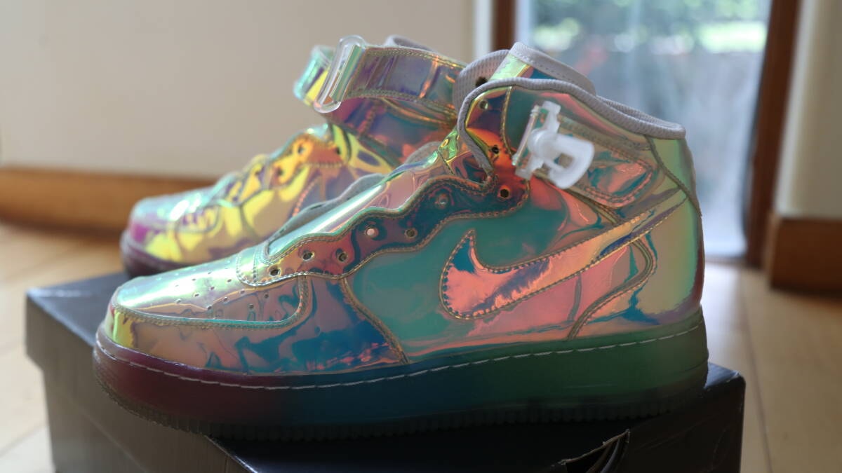 レア　NIKE ID Air Force 1 Iridescent　26.5cm 新品　ナイキ