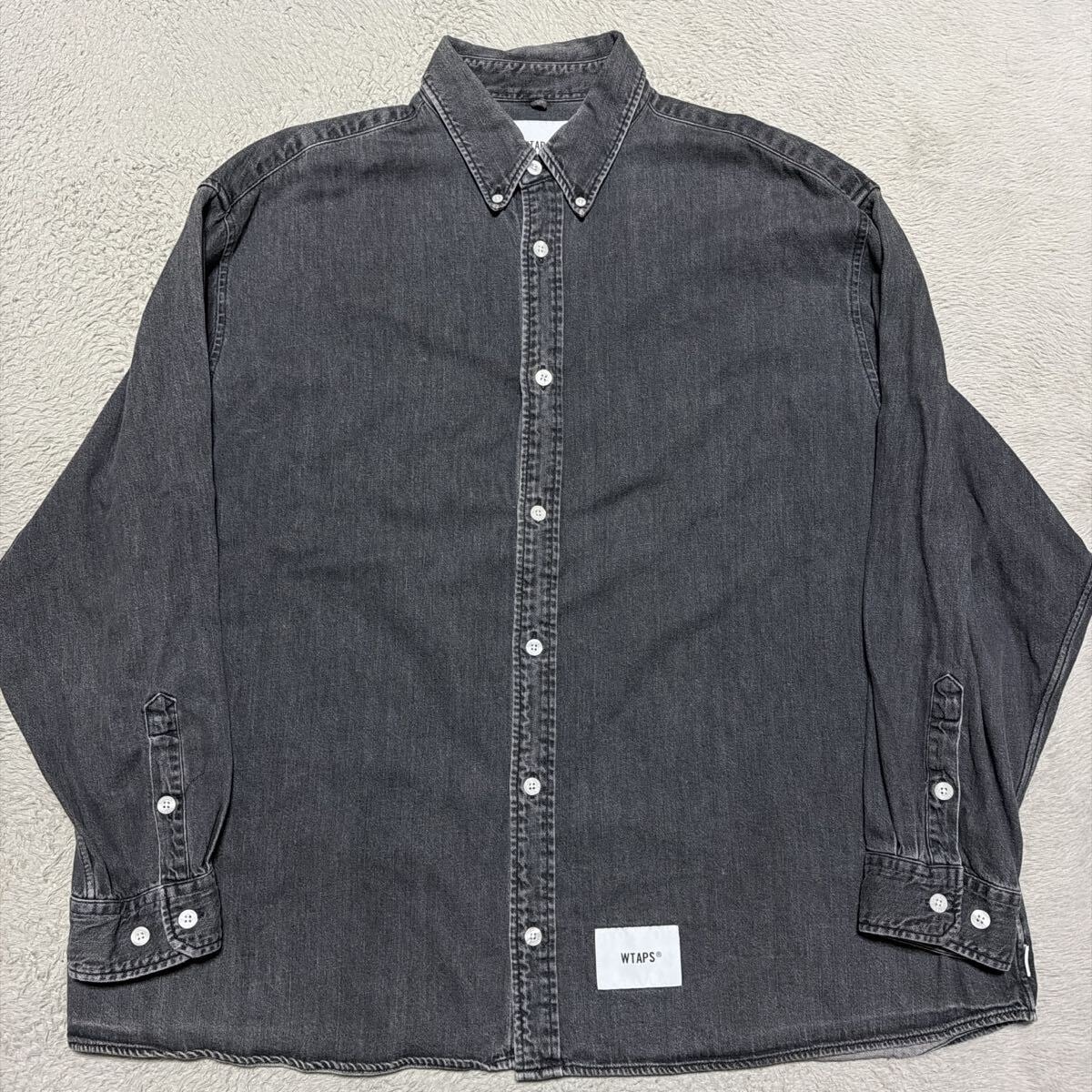 WTAPS Wcpo 01 / LS / Cotton. Broadcloth. Textile 