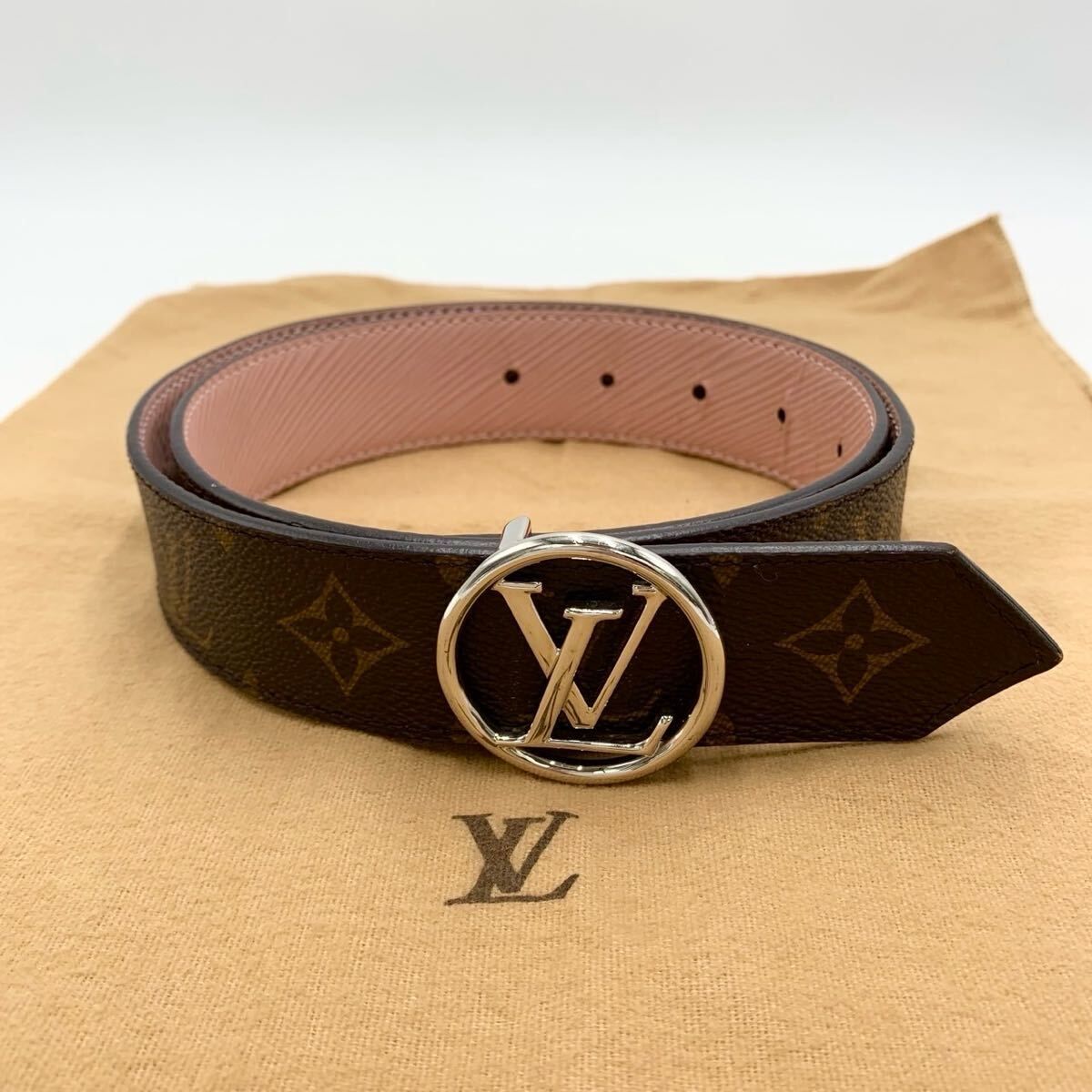 きゅんちゃん   ルイヴィトン VUITTON ベルト 目立った傷や汚れなし】美品 LOUIS VUITTON ルイヴィトン ベルト