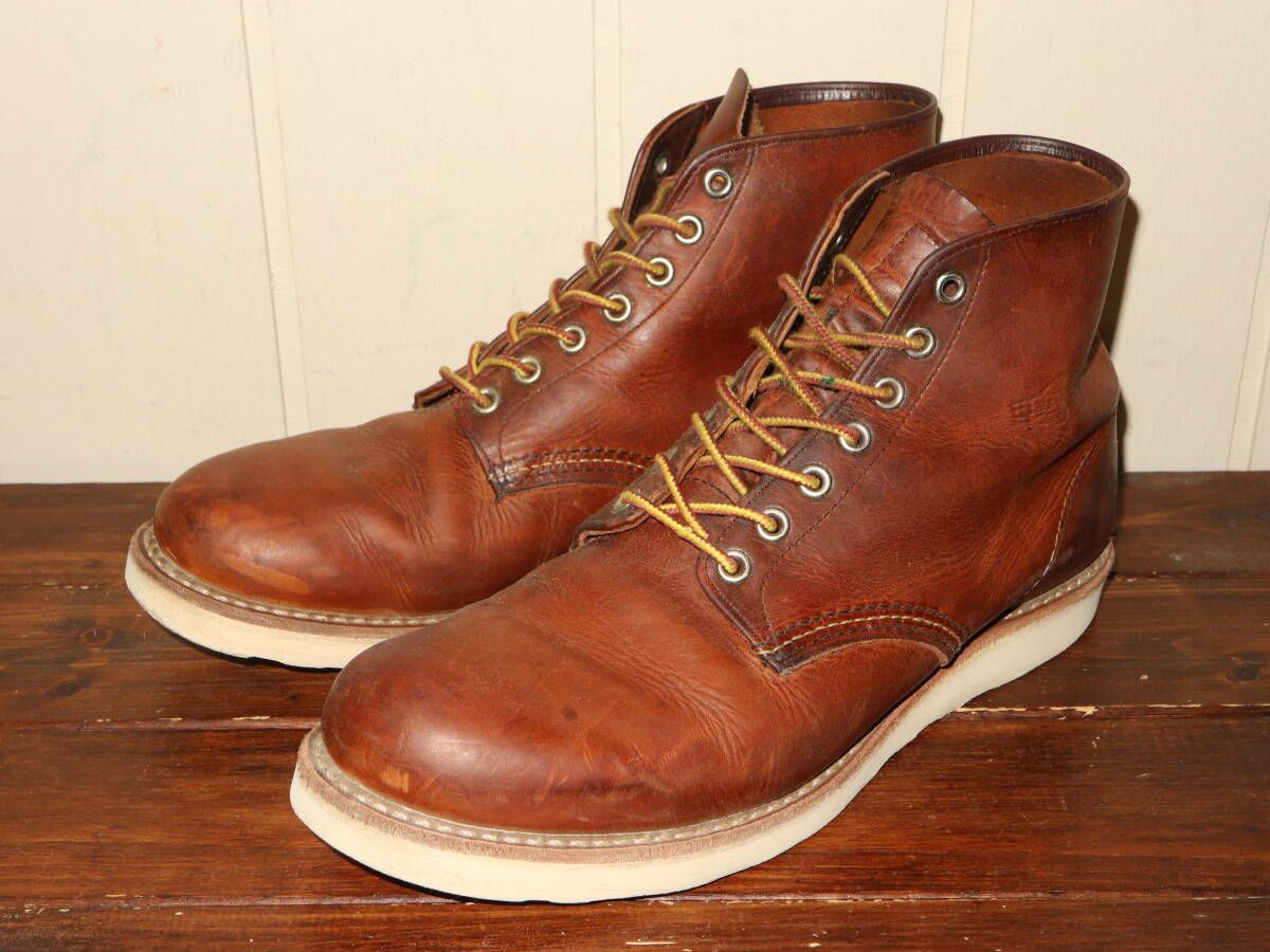 REDWING　レッドウィング　9111　カッパーラフ＆タフ　ラウンドトゥ　10D　/　28㎝　レッドウイング RED WING　ブーツ プレーントゥ
