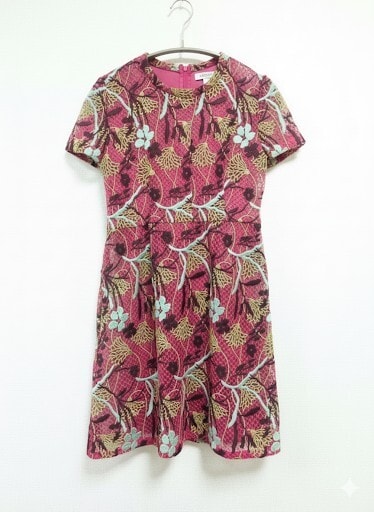 VALENTINO（ヴァレンティノ）白タグ／高級ライン/総レースドレスワンピース