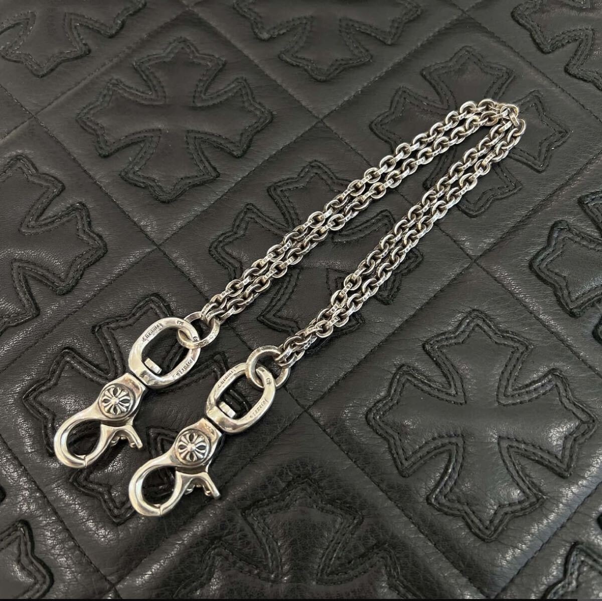 クロムハーツ ペーパー ウォレットチェーン "シルバー"